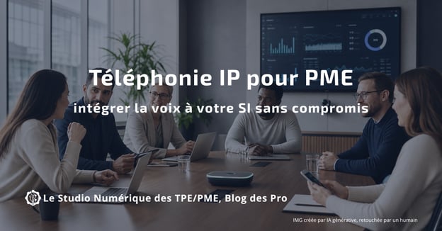 Téléphonie IP managée pour PME : intégrer la voix à votre SI sans compromis