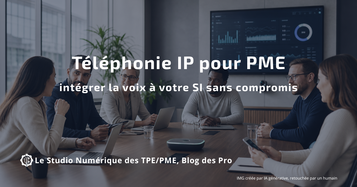 Téléphonie IP managée pour PME : intégrer la voix à votre SI sans compromis